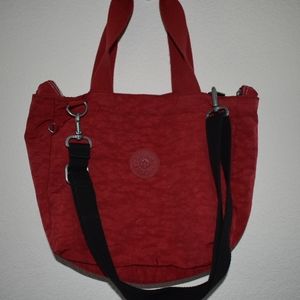 Red Kipling crossbody bag